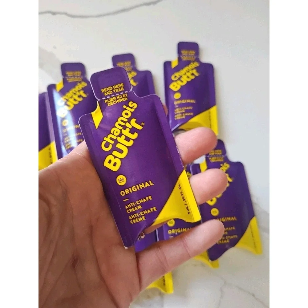 Chamois Butt'r Anti Chafe Cream 9 Individual 9mL‎ packets Non Greasy Lubricant